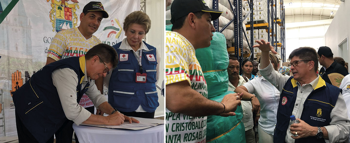 UNGRD entregó Centro Logístico Humanitario Caribe, en el municipio de Magangué, Bolívar