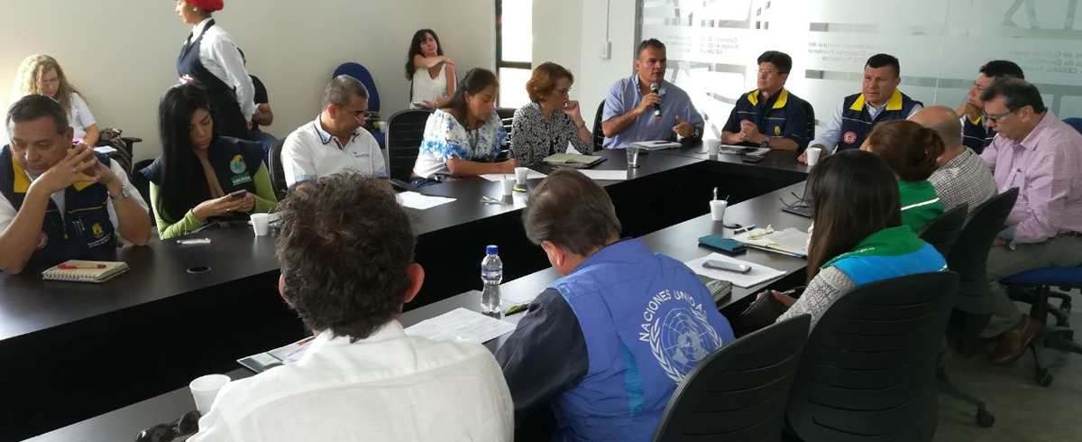 Reunión ampliada de seguimiento a la situación de frontera Colombo – venezolana.