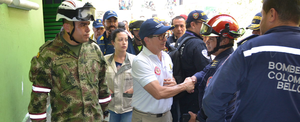 Gobierno Nacional hacer un seguimiento y monitoreo a la contingencia presentada en el Proyecto Hidroituango.