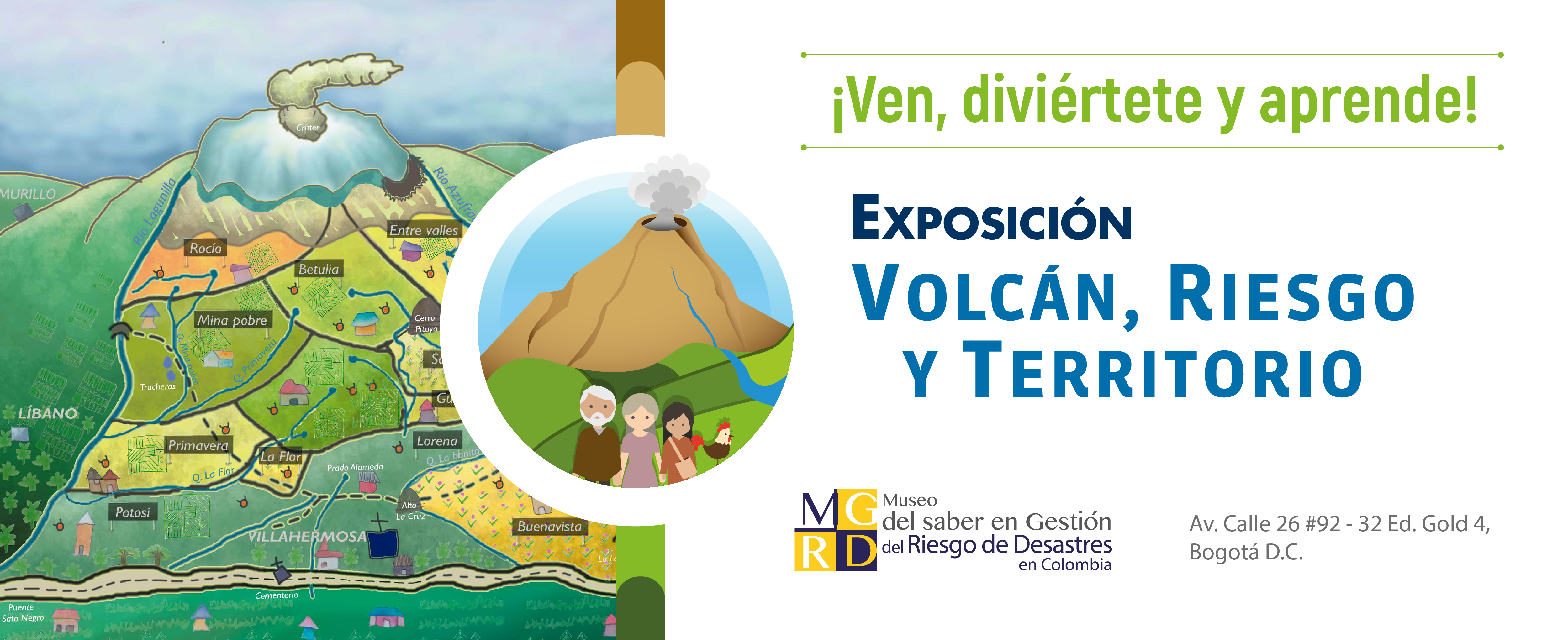 Exposición temporal Volcán, Riesgo y Territorio.