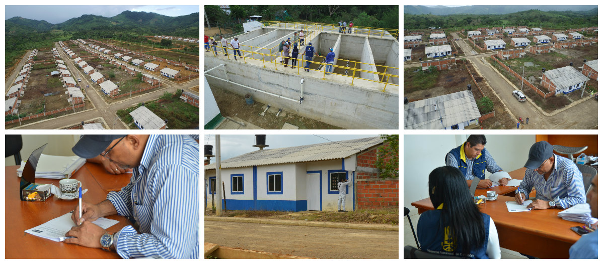 UNGRD entregó a municipio de Puerto Libertador, Córdoba, 280 viviendas en zona segura